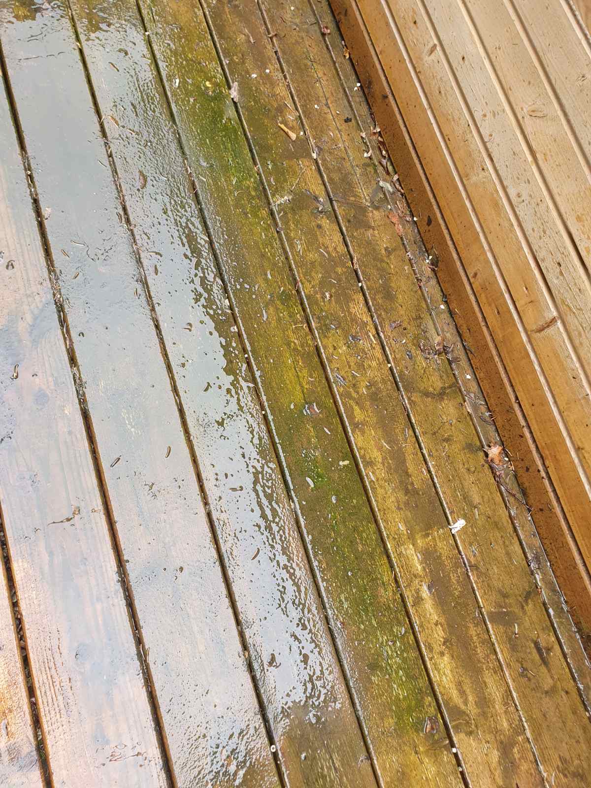 Pressure washing